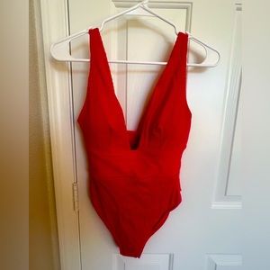 NWT Red swimsuit - one piece